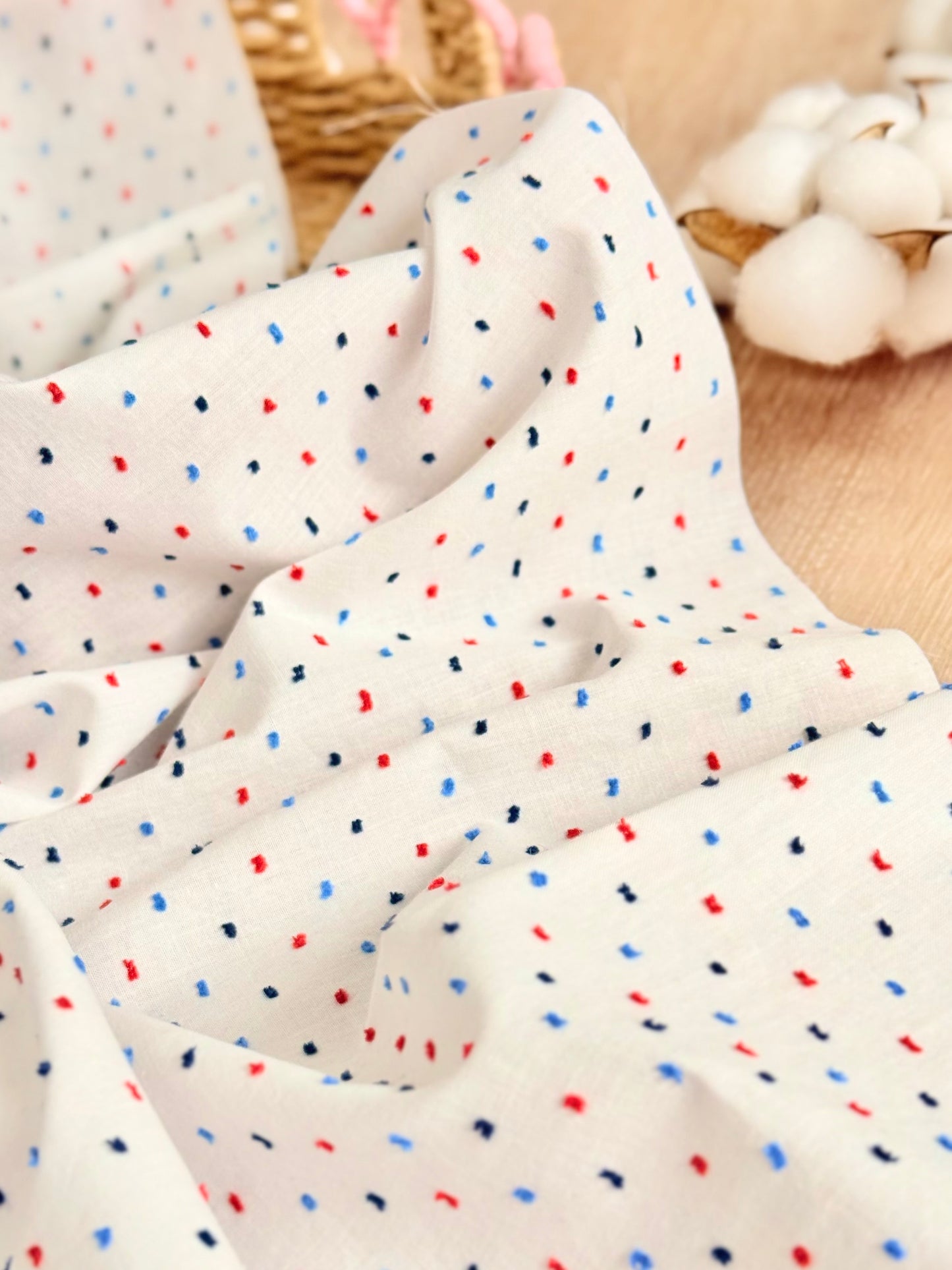 Plumeti Cotton Candy Dots | Algodón Plumeti