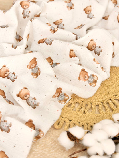 Muselina Teddy Dreams