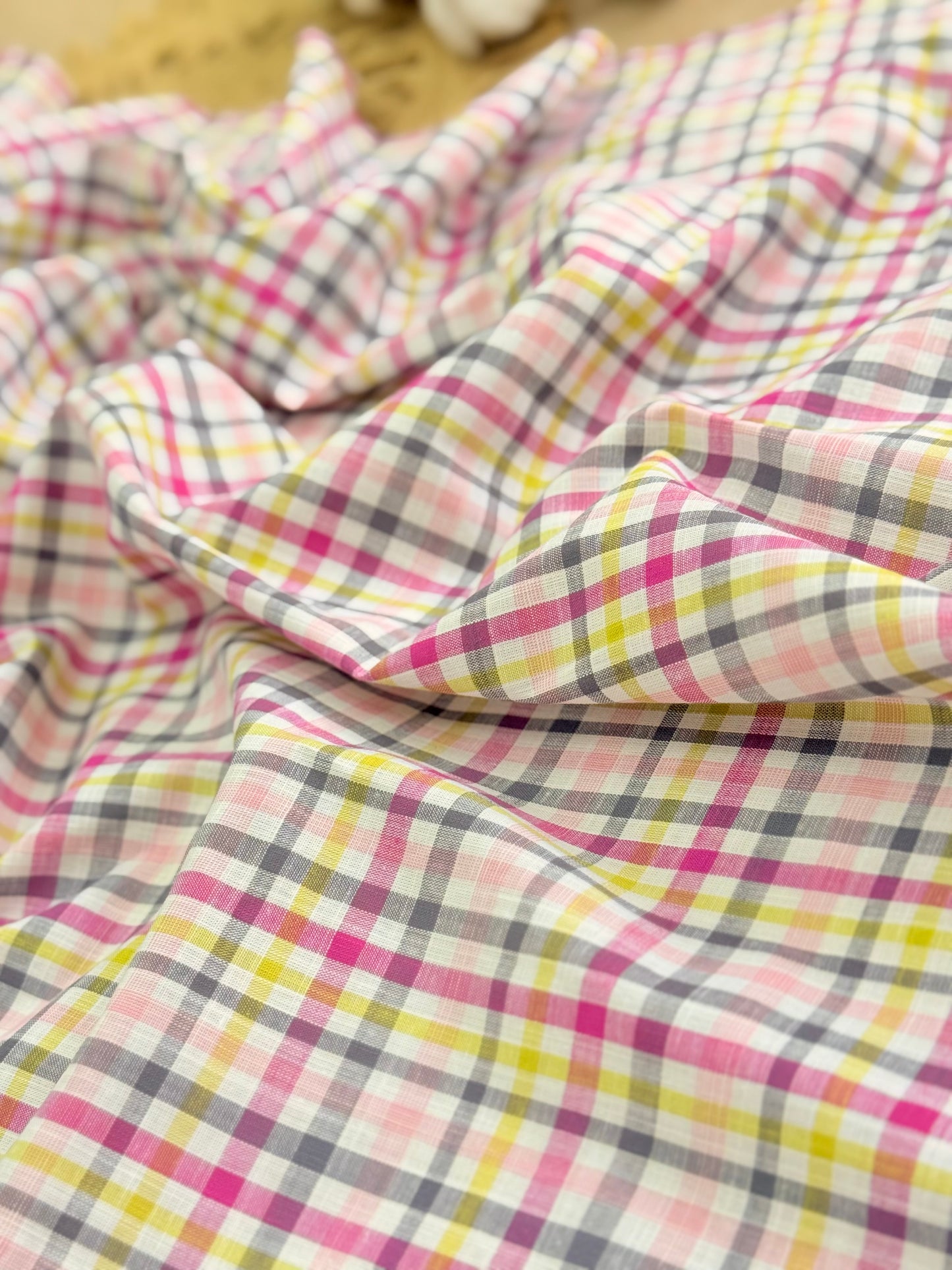 Printed Cotton Checks 23