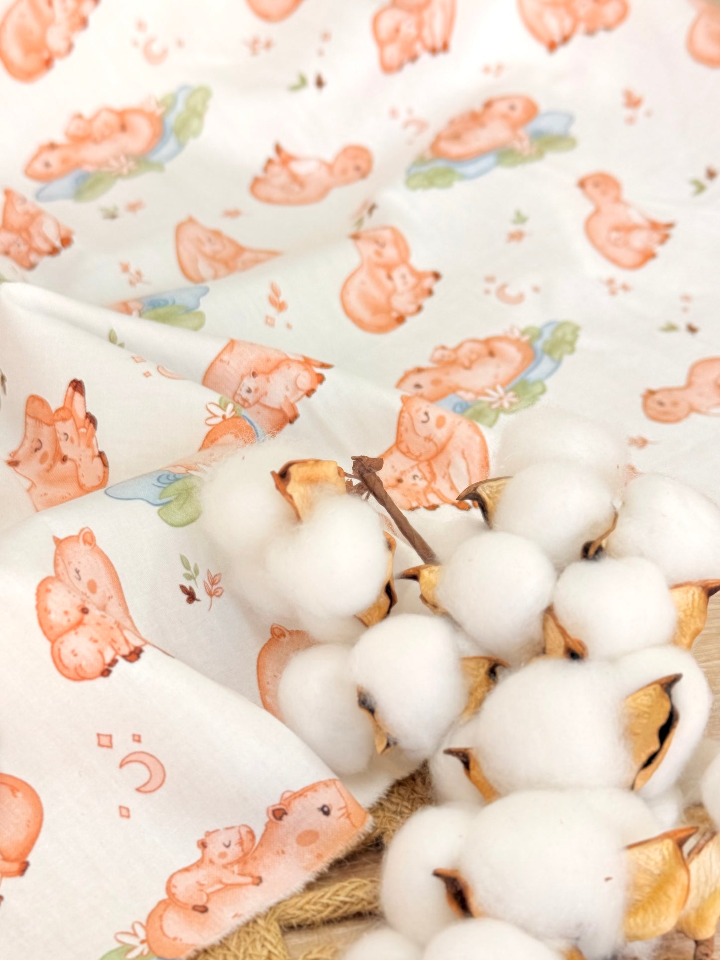 Cotton Twill Capibara