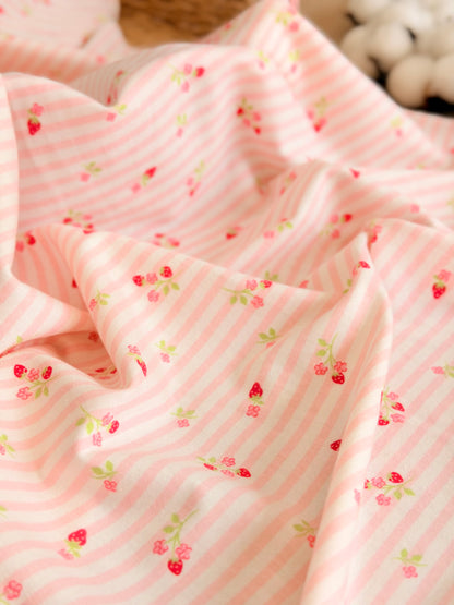 Interlock Strawberry Stripes