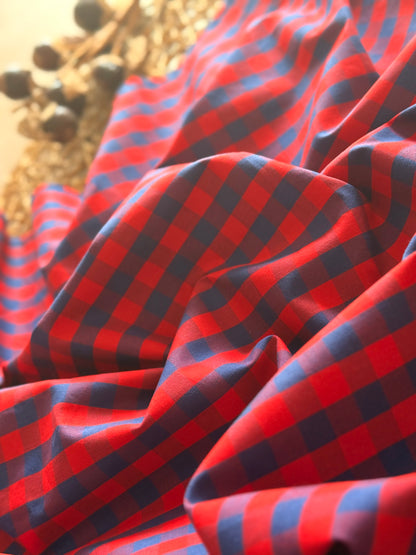 Printed Cotton Checks 28
