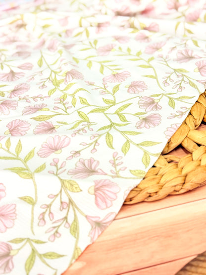 Printed Rib Blossom Charm