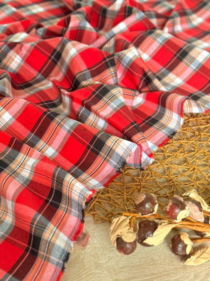 Printed Cotton Checks 26