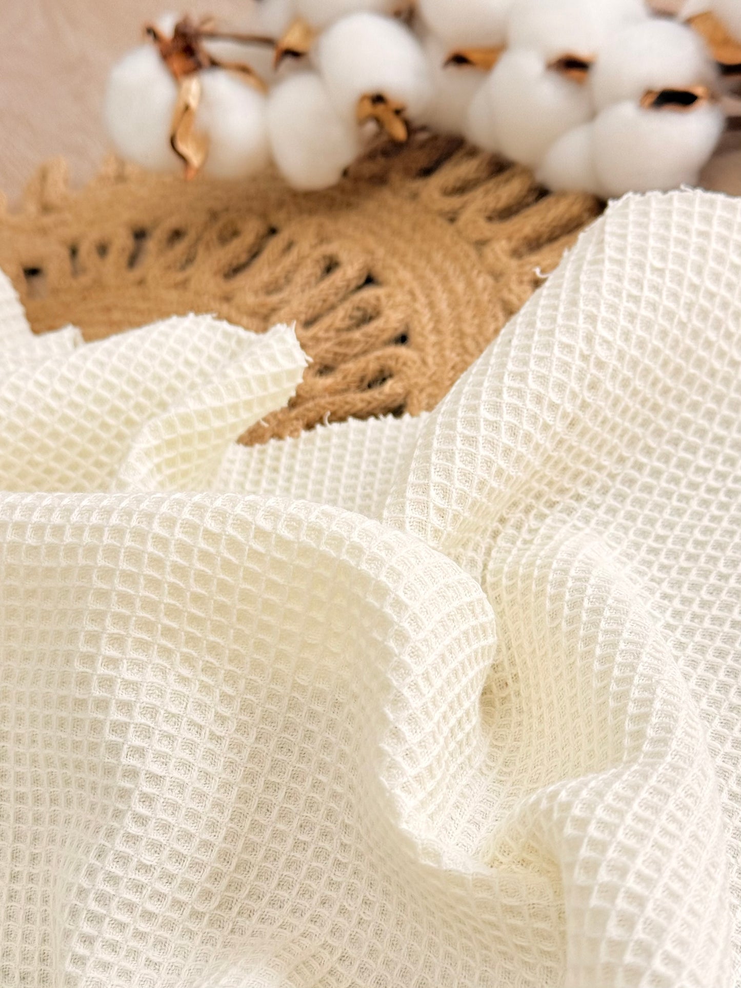 Waffle Fabric (Nido de Abeja)