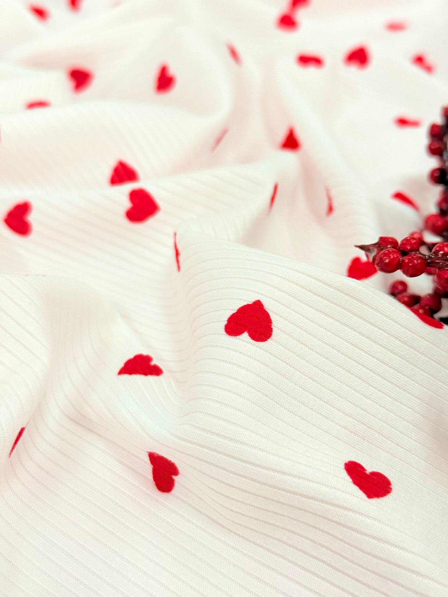 Printed Rib Sweetheart Charm