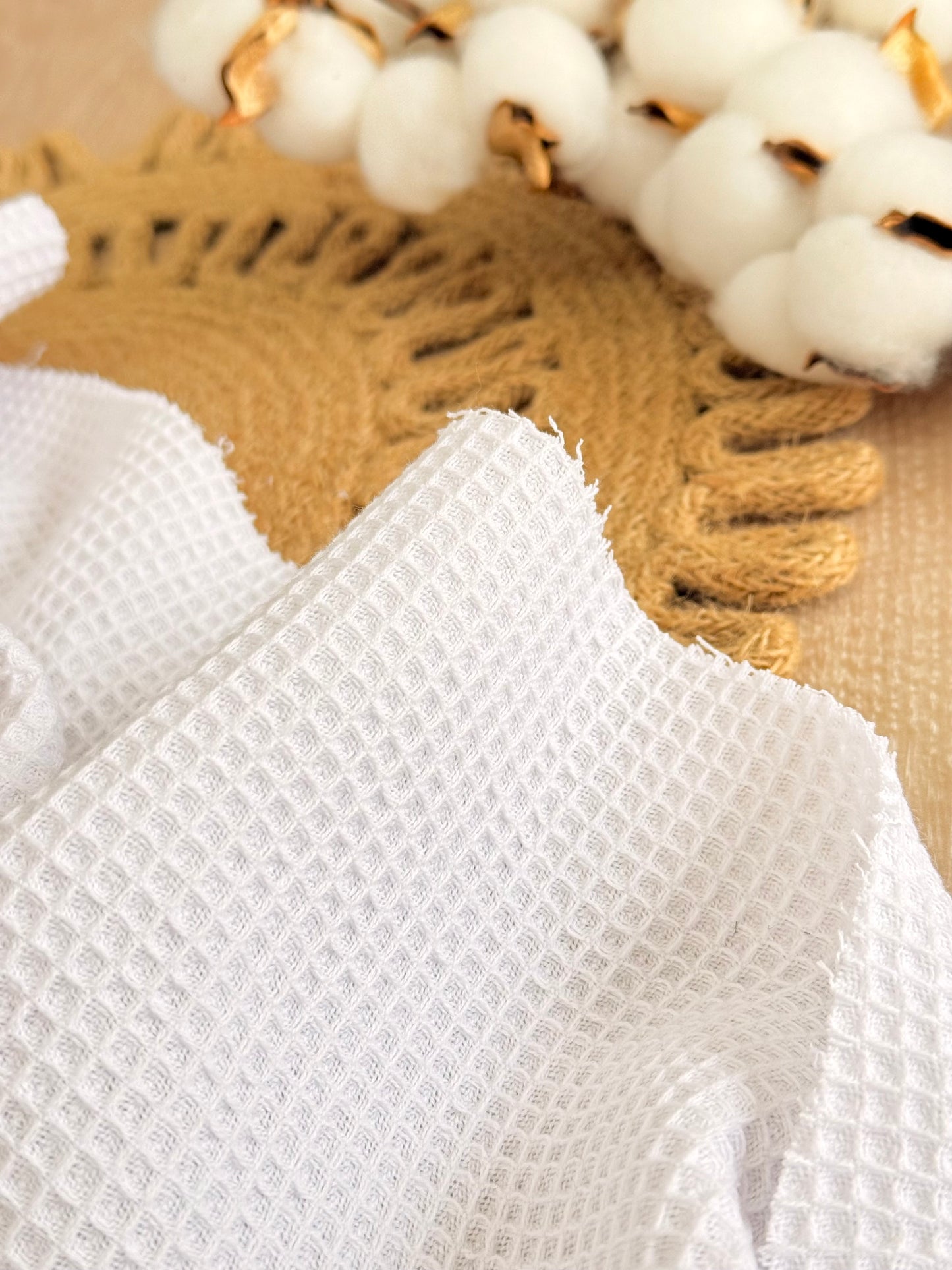 Waffle Fabric (Nido de Abeja)