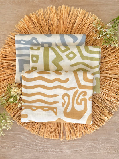 Printed Linen Sahara Flow