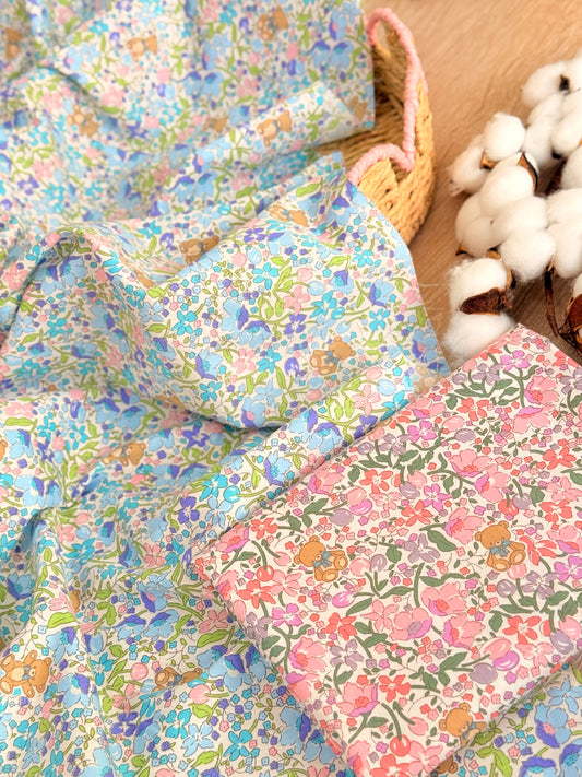 Cotton Twill Teddy Meadow
