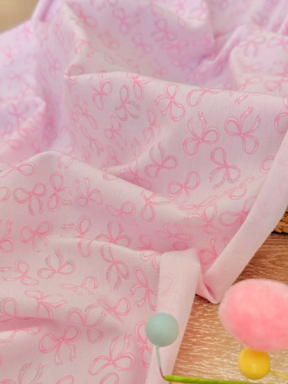 Interlock Shiny Pink Bows