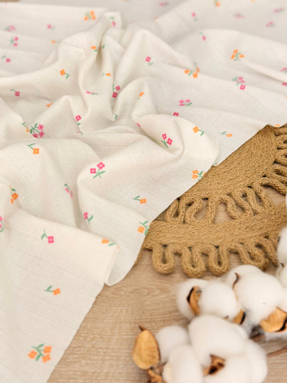 Printed Cotton Jersey Wildflower Sprinkle
