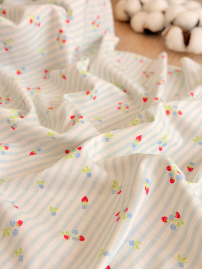 Interlock Strawberry Stripes