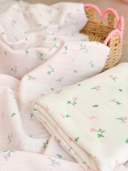 Printed Cotton Jersey Petite Meadow