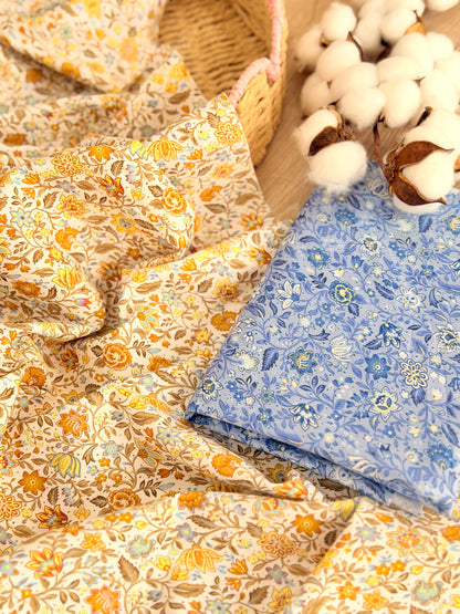 Cotton Twill Autumn Bloom
