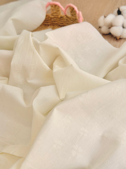 Embroidered Cotton Sprigs