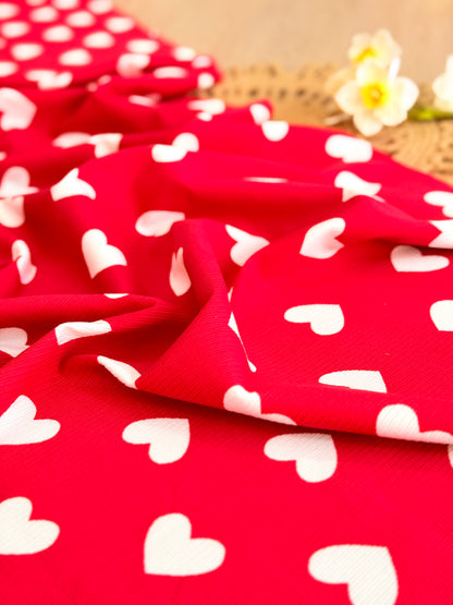 Printed Rib Sweet Valentine