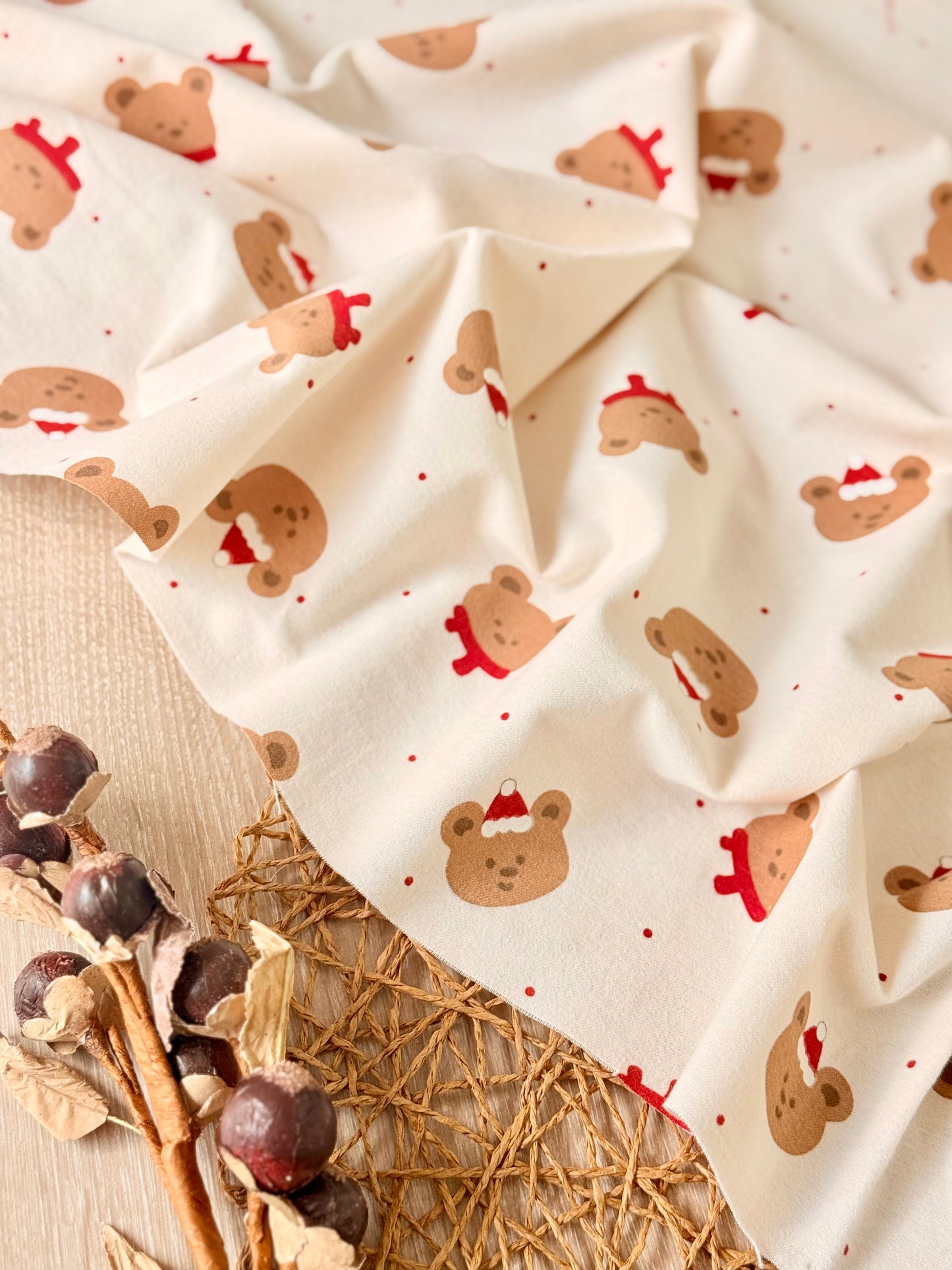 Franela Christmas Teddy