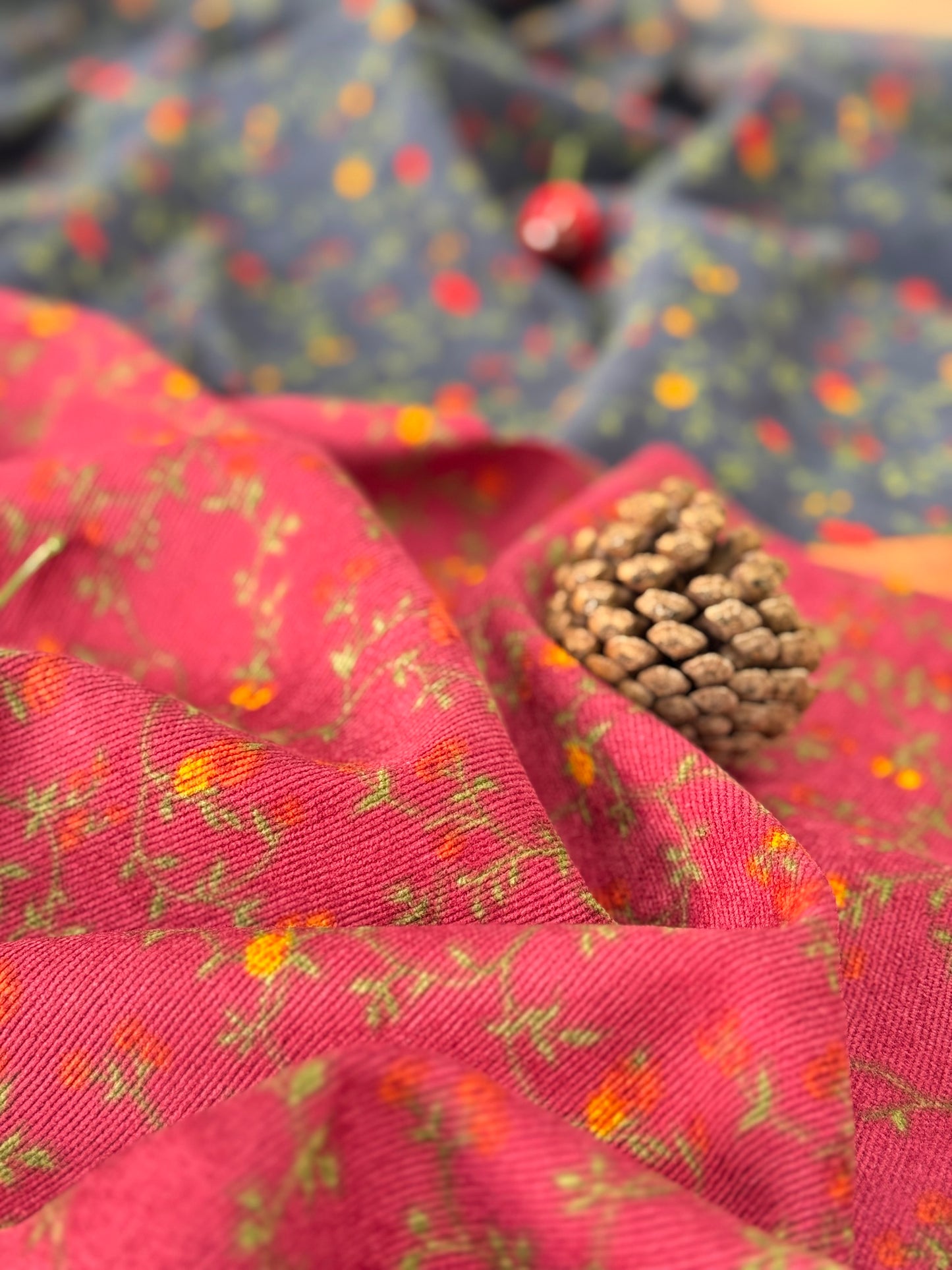 Printed Corduroy Flower 21