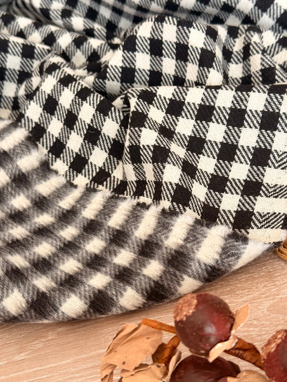 Paño de Lana Classic Gingham Noir