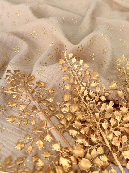 Muselina Foil Golden Petals