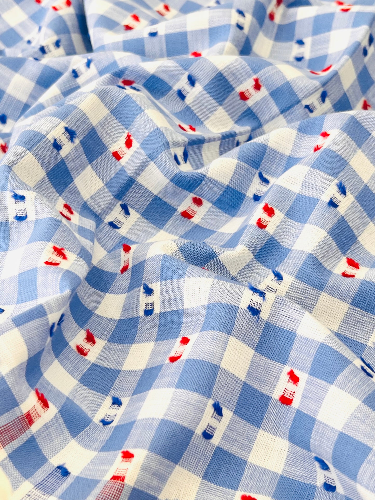 Printed Cotton Checks 05