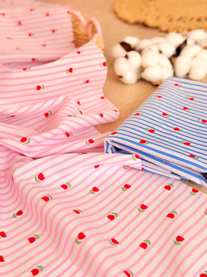 Printed Cotton Tulip Lane