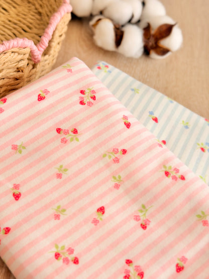 Interlock Strawberry Stripes