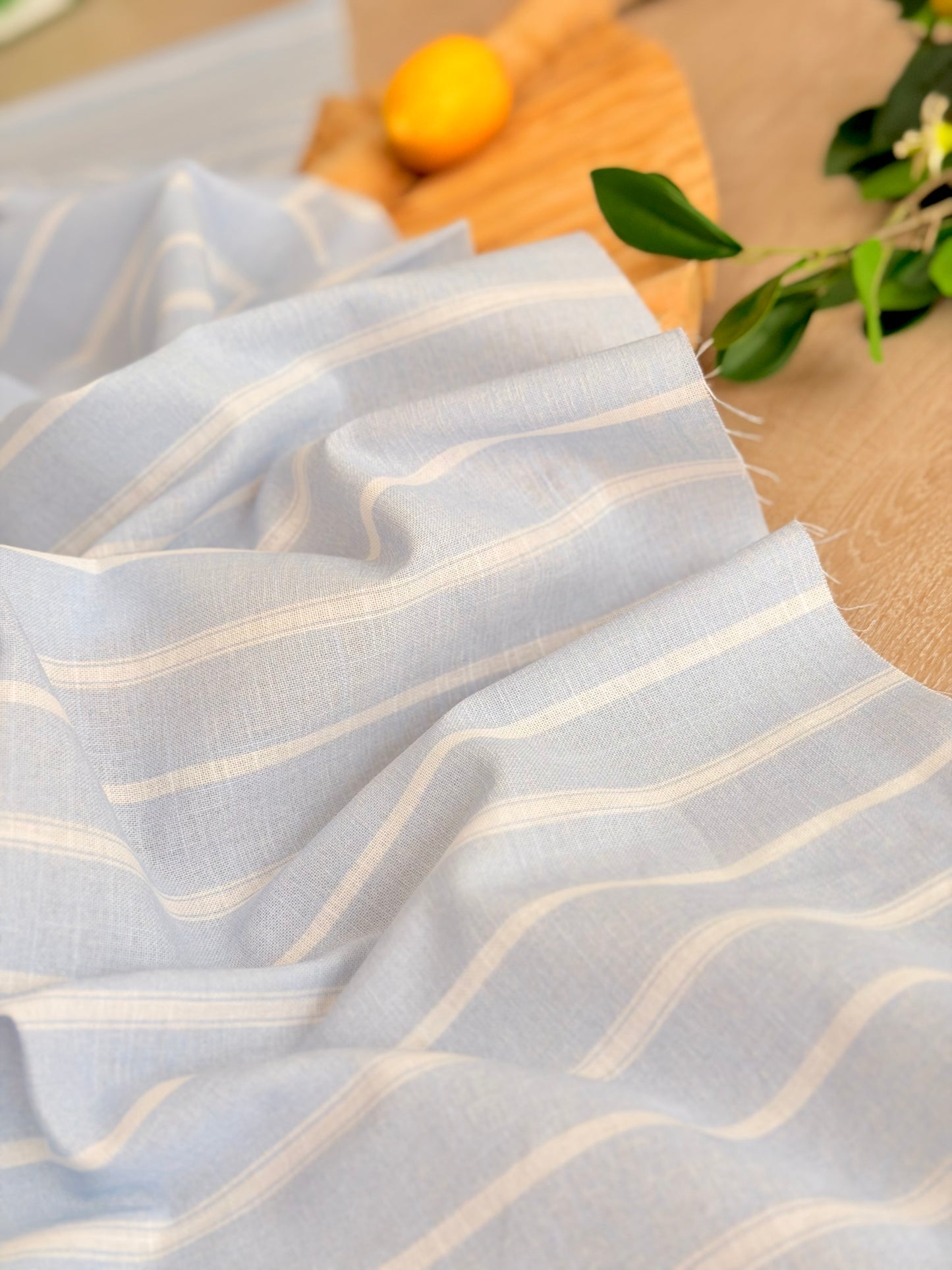 Printed Linen Stripes 21