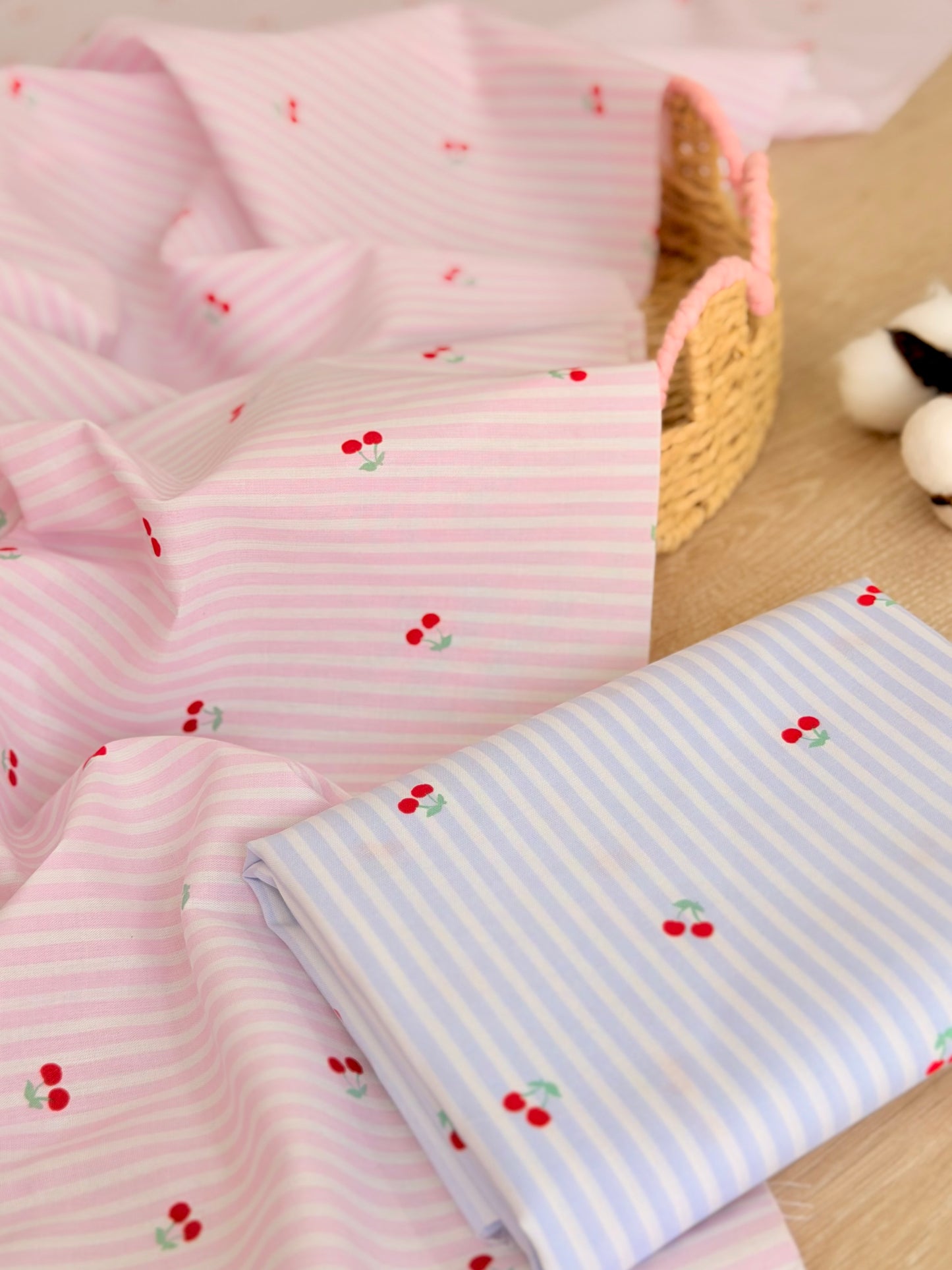 Printed Cotton Cherry Lane