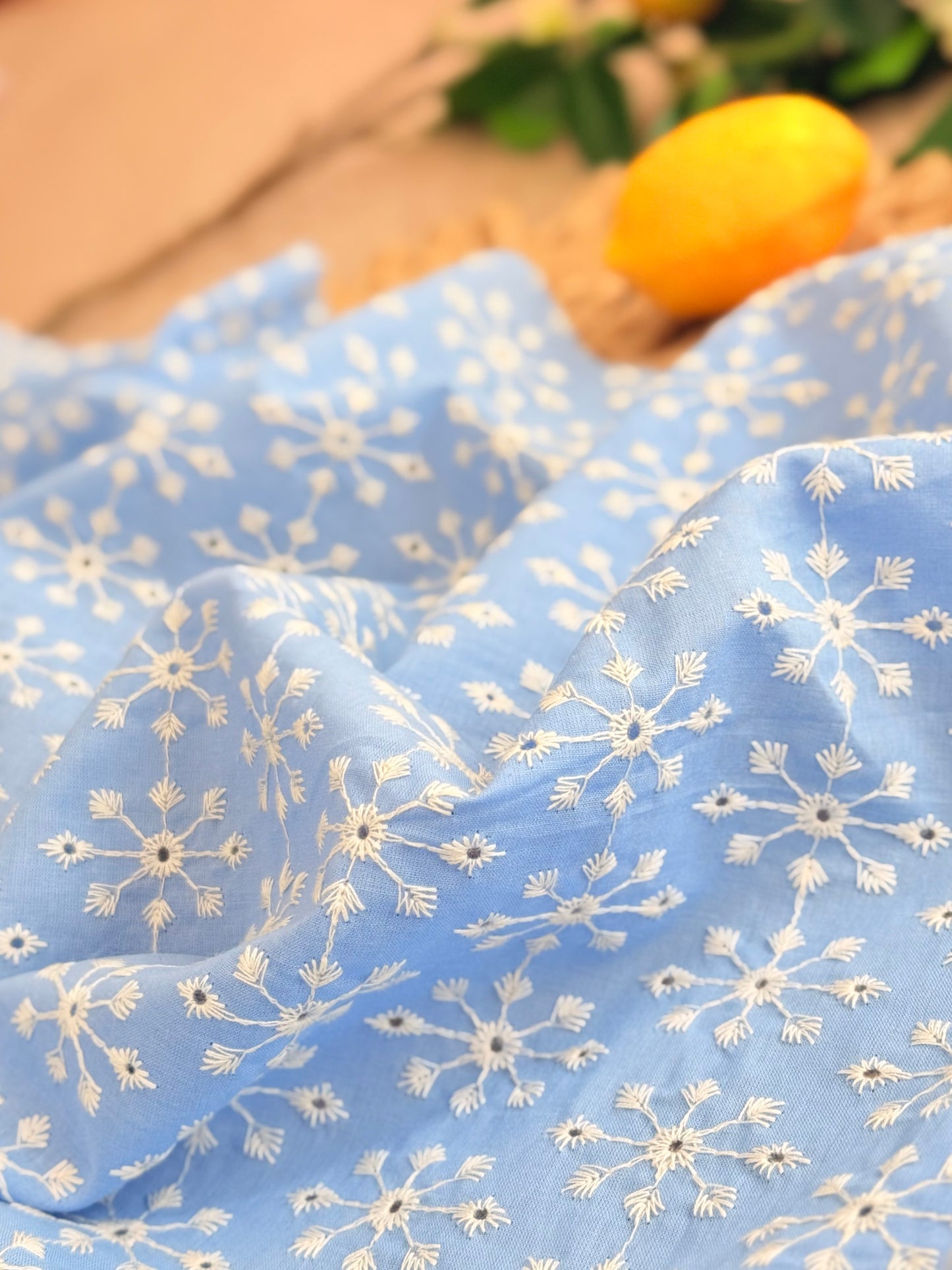 Embroidered Cotton Spring/S56