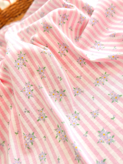 Interlock Daisy Stripes
