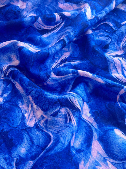 Printed Linen Marbled