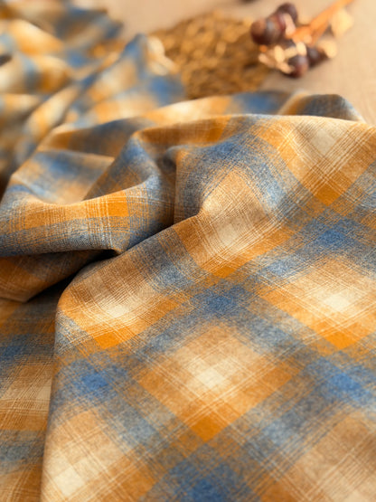 Paño de Lana Autumn Sky Plaid