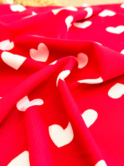 Printed Rib Sweet Valentine