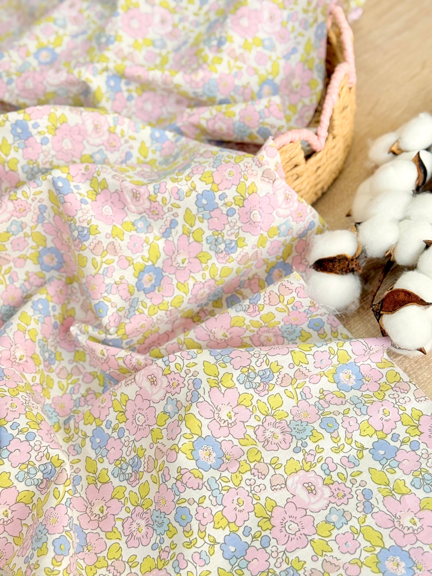 Cotton Twill Pastel Meadow
