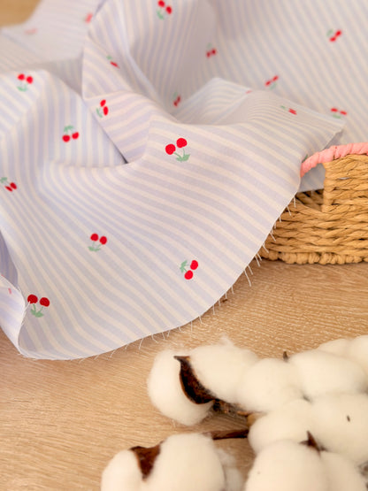 Printed Cotton Cherry Lane