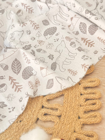 Cotton Twill Woodland Tales
