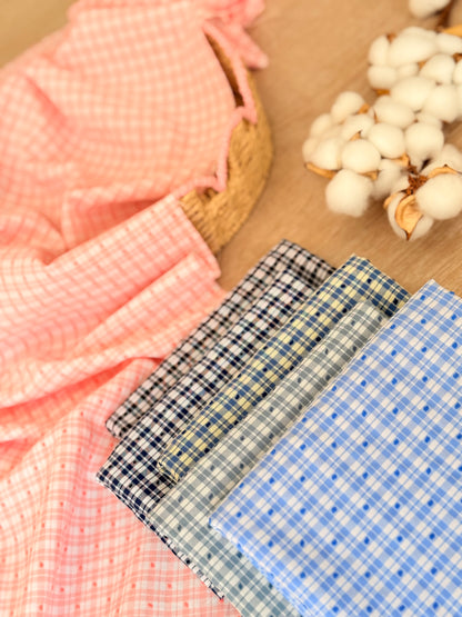 Plumeti Cotton Vichy | Algodón Plumeti