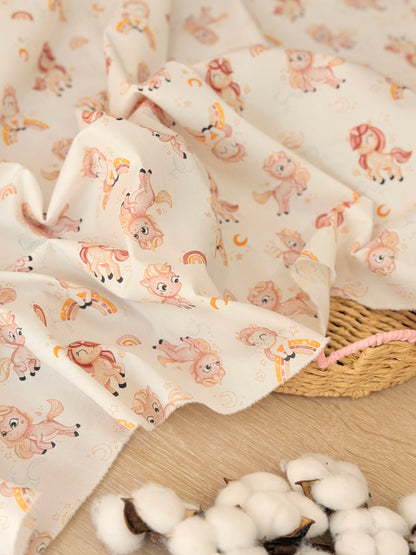 Cotton Twill Rainbow Pony