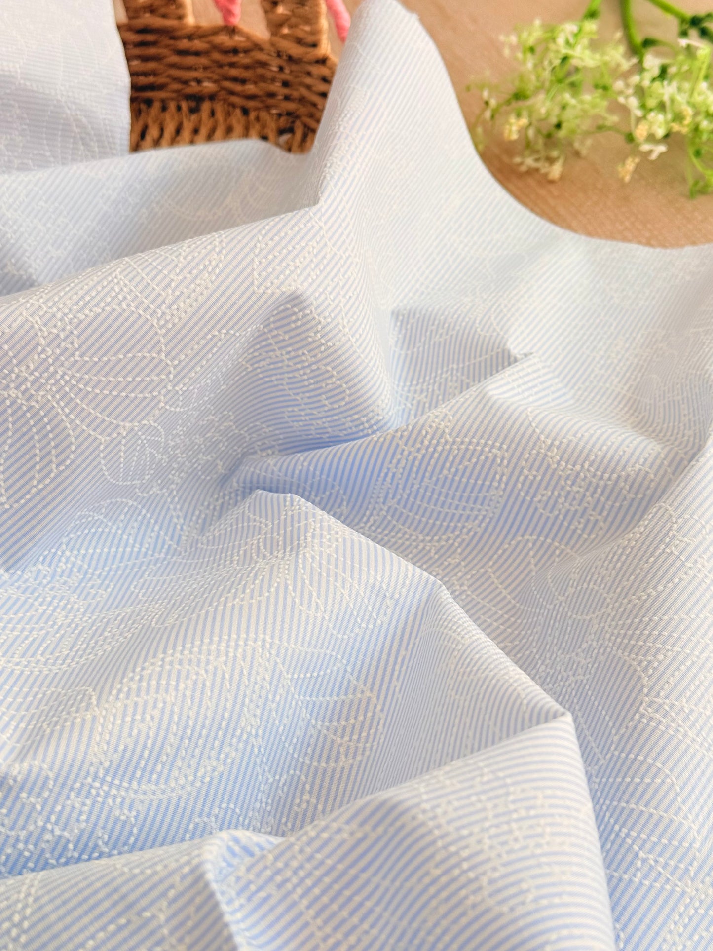 Puff Printed Cotton Soft Bloom