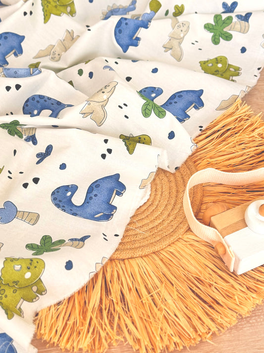 Cotton Twill Dino Pals
