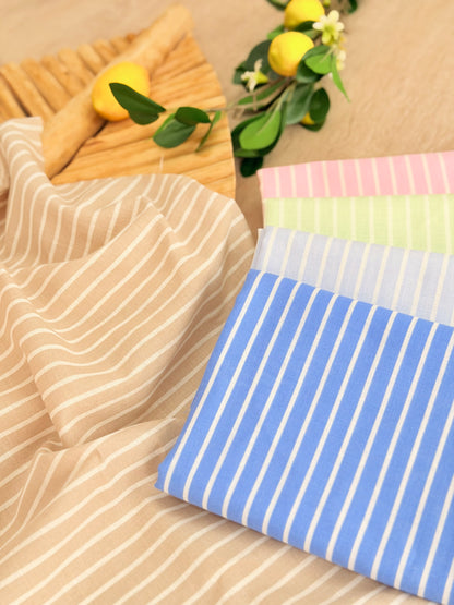 Printed Linen Stripes 19