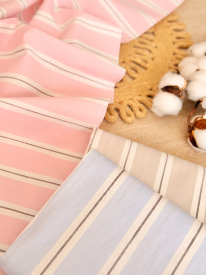 Printed Cotton Stripes 06