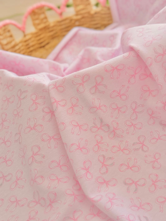 Interlock Shiny Pink Bows