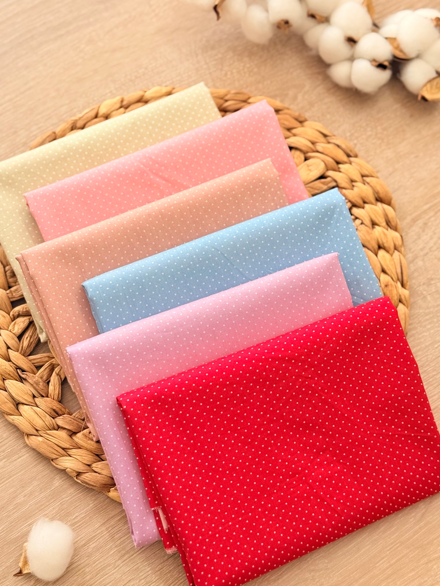 Cotton Twill Microdot