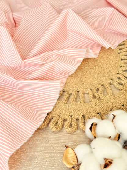 Cotton Twill Pastel Stripes