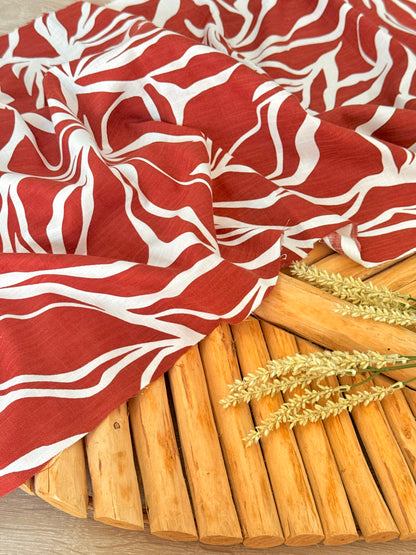 Printed Linen Wild Flow
