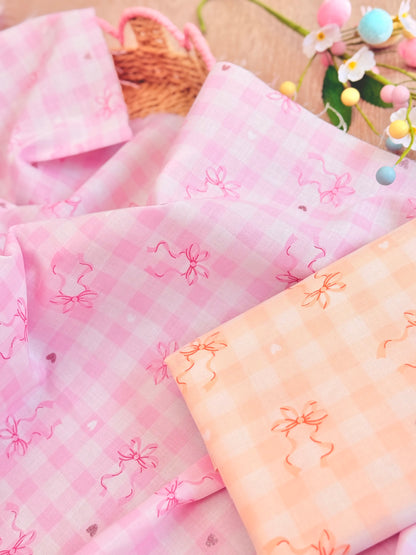 Printed Cotton Shiny Ribbons