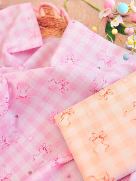 Printed Cotton Shiny Ribbons