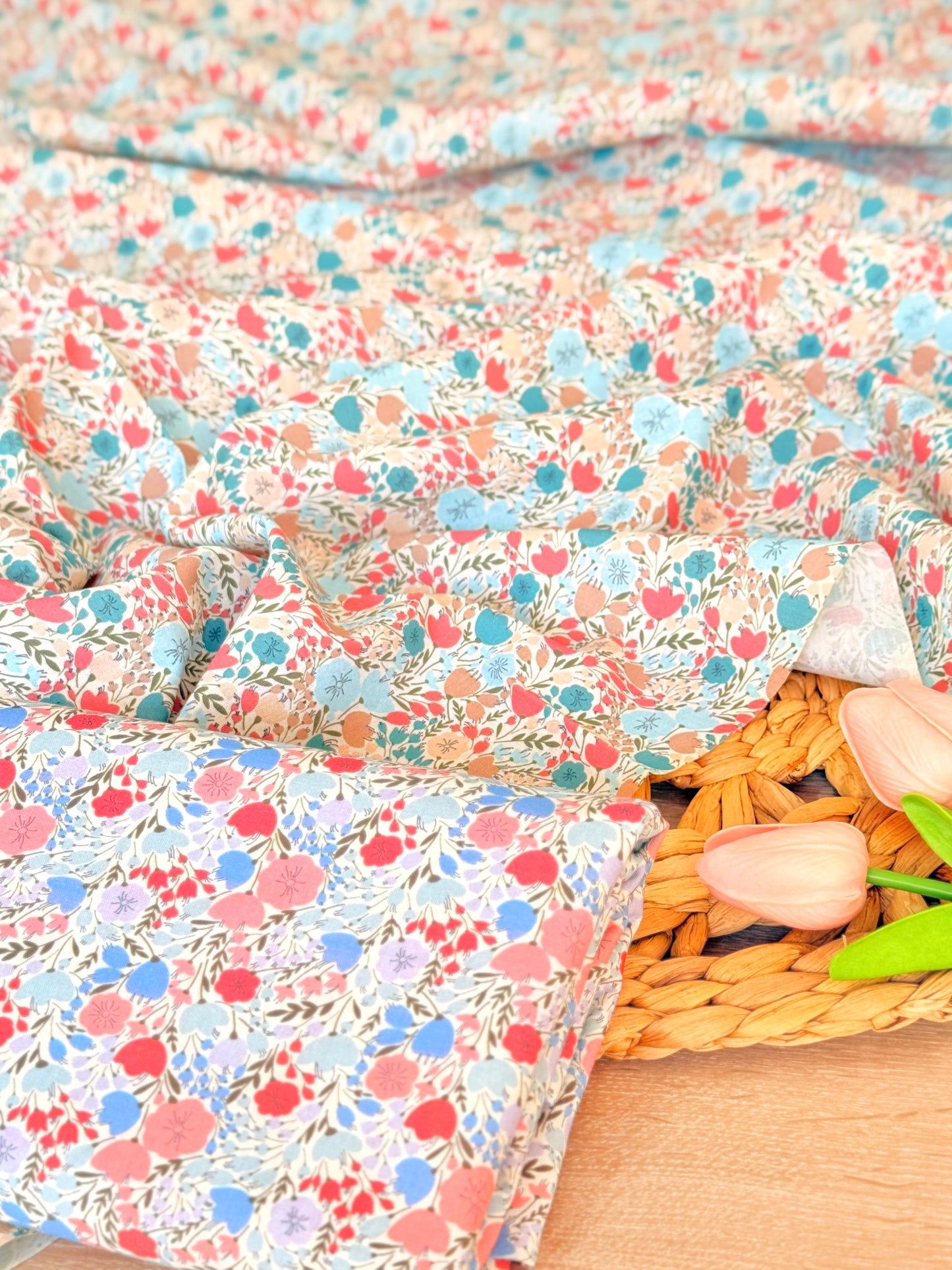 Printed Linen Spring Tapestry